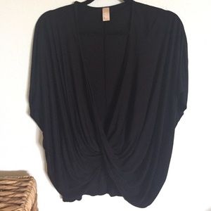 Simple drape top